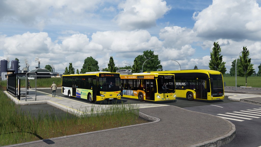 Transport Fever 2 - Berliner Busse (eCitaro)