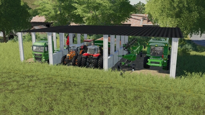 FS19 - Shed 24x13 (Prefab) V1.0