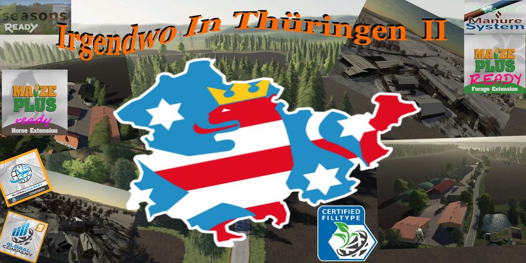 FS19 - Irgendwo in Thuringen 2 Map V3.0.0.1