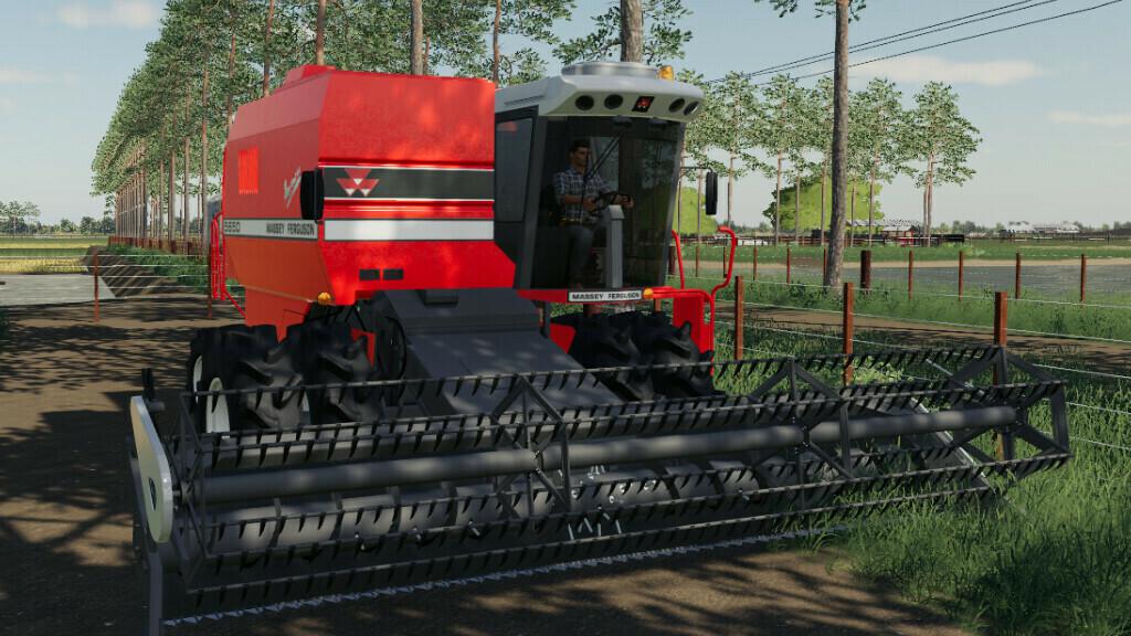 FS19 - Massey Ferguson 5650 And Cutter V1.1