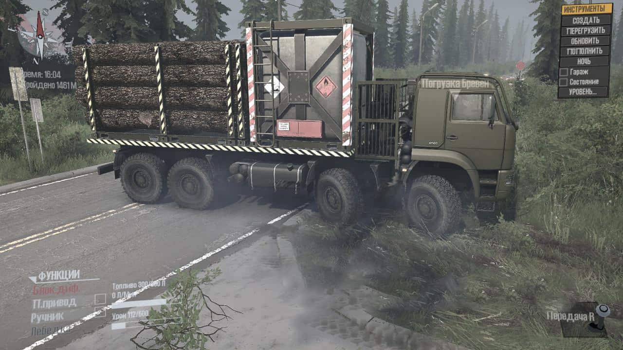 Spintires:Mudrunner - Kamaz 6560 Truck V1.0