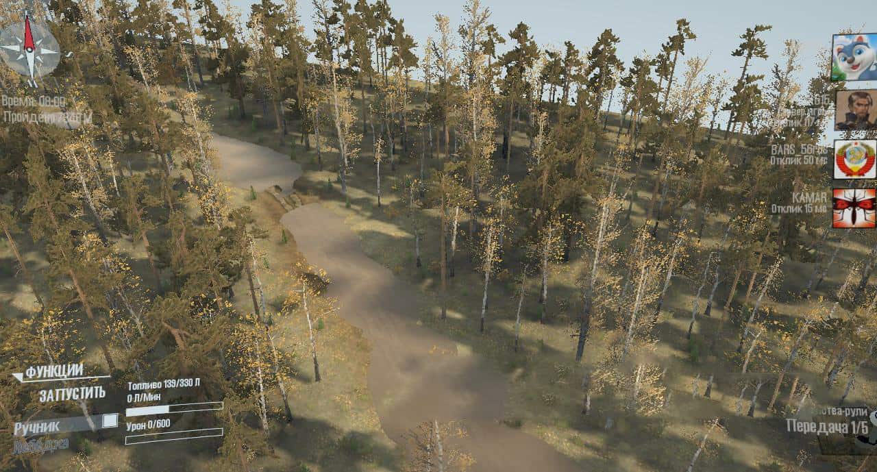 Spintires:Mudrunner - We Carry Wood 5 Map V1.1