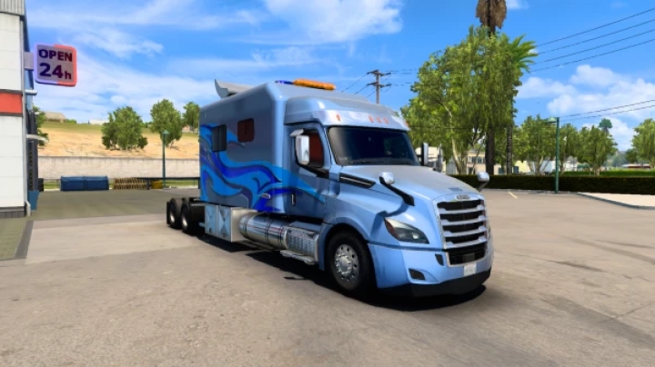 ATS - Freightliner Cascadia Legacy Sleeper V2.85 (1.40.x) | American
