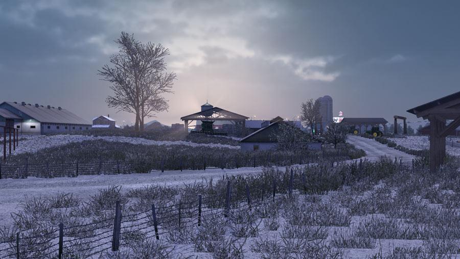 ATS - Frosty Winter Weather Mod V2.6 (1.35.X)