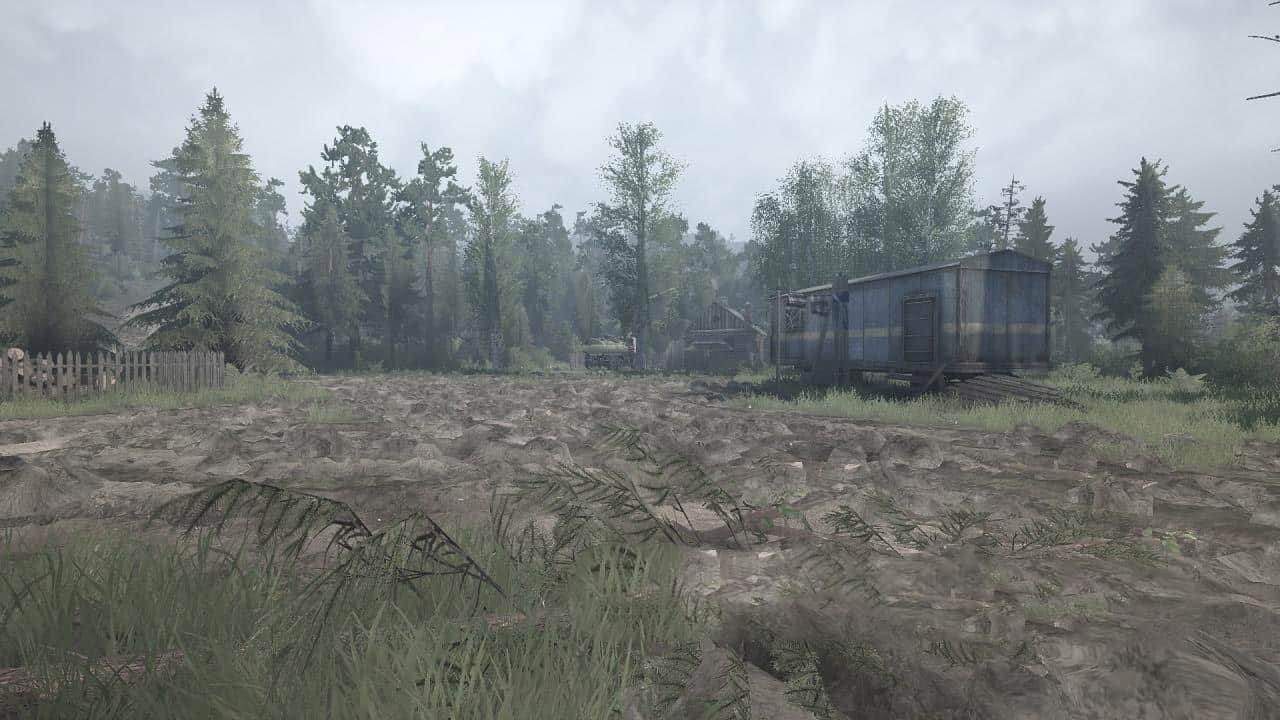 SpinTires:Mudrunner - Dangerous Pass Map v04.07.19