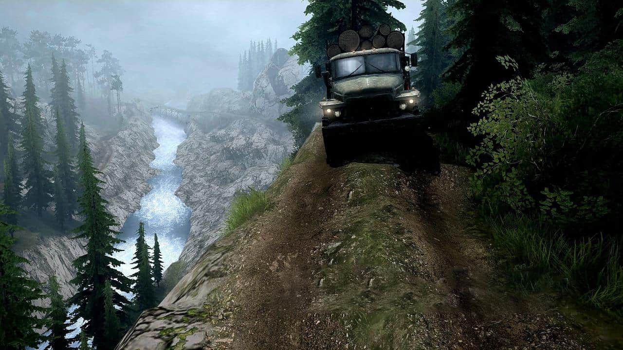 Spintires:Mudrunner - On The Verge Map V1.0