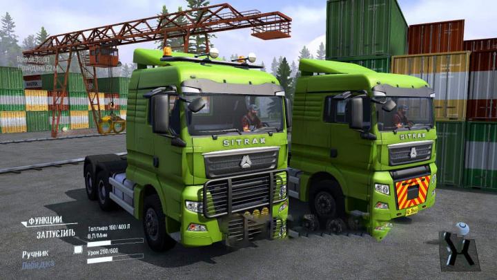 Spintires:Mudrunner – Sitrak C7H540 New Truck V1.0