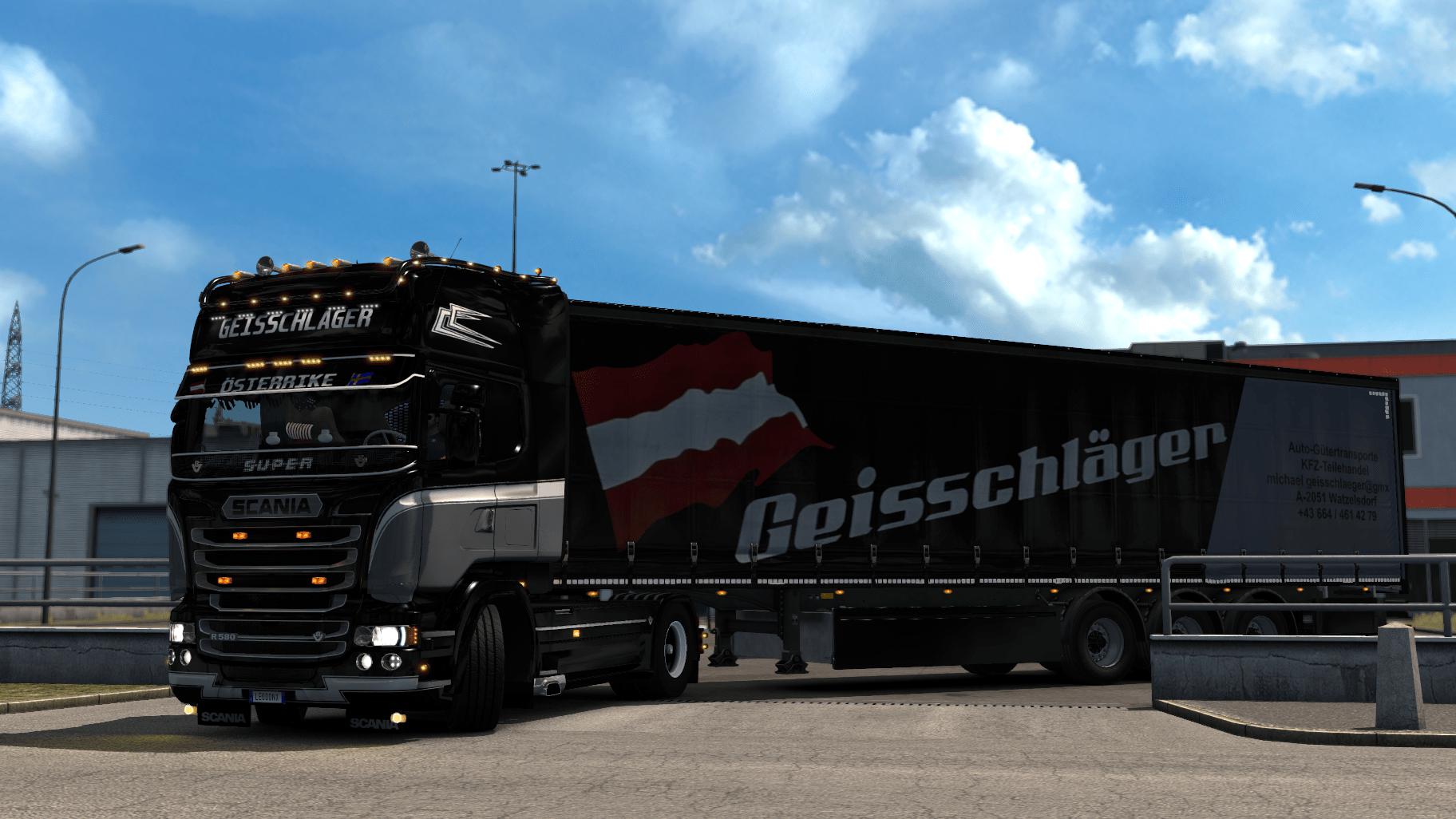 ETS2 - Geisschlager Scania Skin (1.35.X)