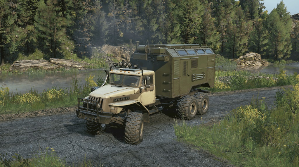 SnowRunner - Ural Military Truck V1