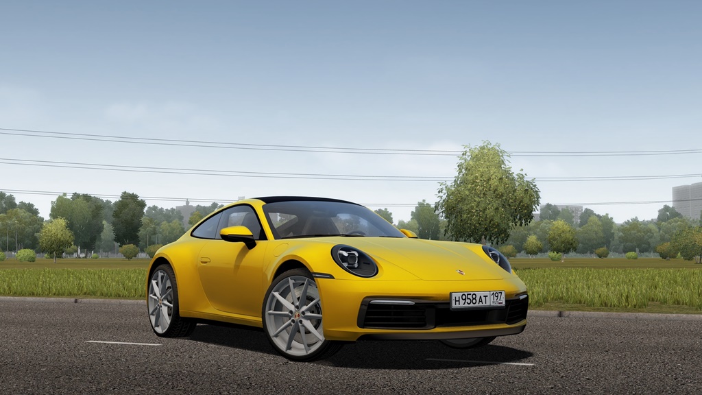 City Car Driving 1.5.8 - 2019 Porsche 911 Carrera S (992)