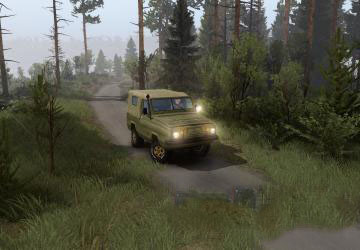 Spintires:Mudrunner - Uaz-3907 Jaguar V1.0