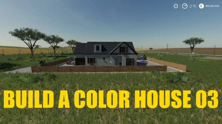 FS19 - Build A Color House V1.0