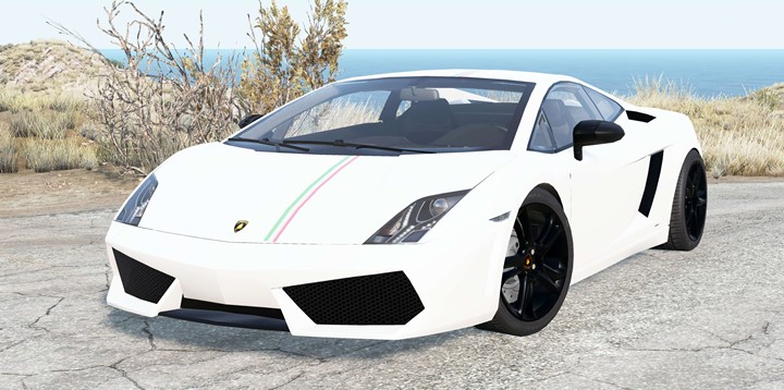 BeamNG - Lamborghini Gallardo LP 550-2 Tricolore 2011 Car Mod