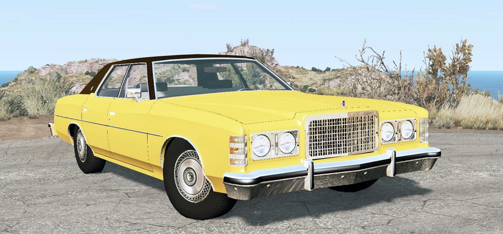 BeamNG - Ford LTD Brougham Sedan (NA) 1975 Car Mod