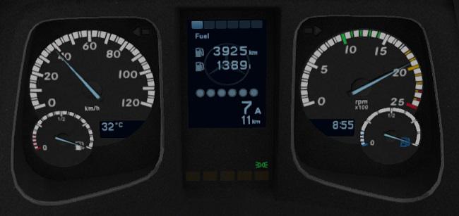 ETS2 - Mercedes MP IV Custom Board Computer (1.35.X)