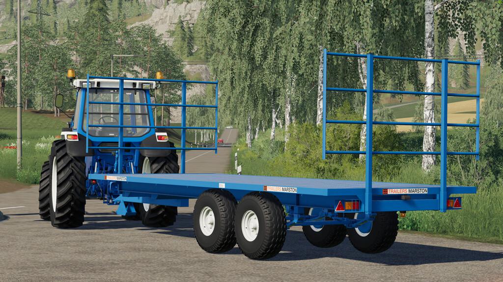 FS19 - Marston 22 Bale Trailer 1993 V1.0