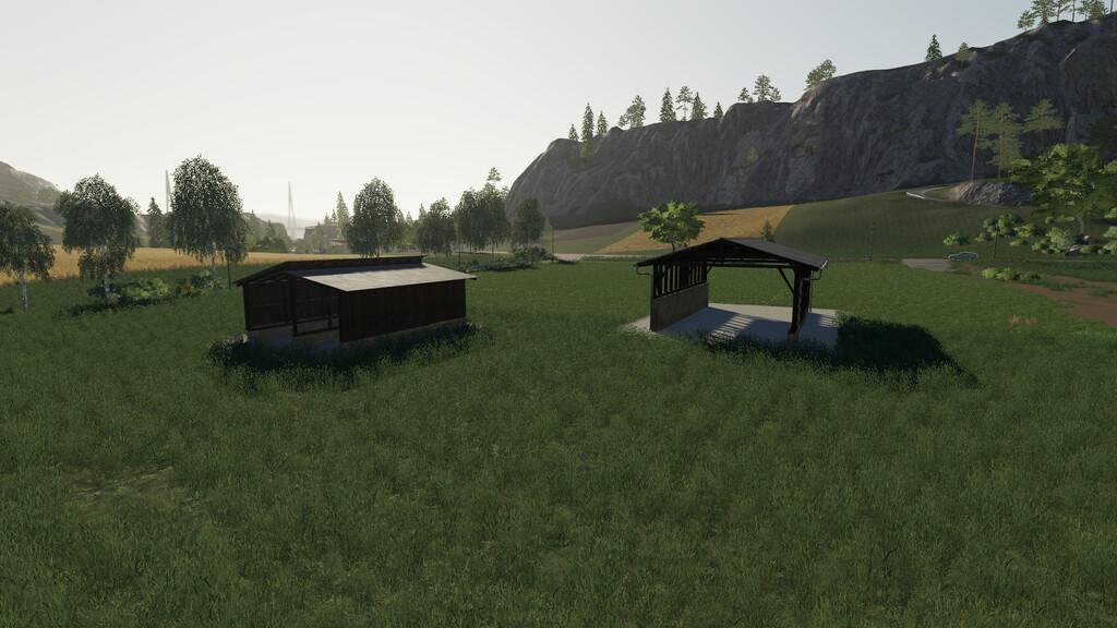 FS19 - Woodensheds V1.0