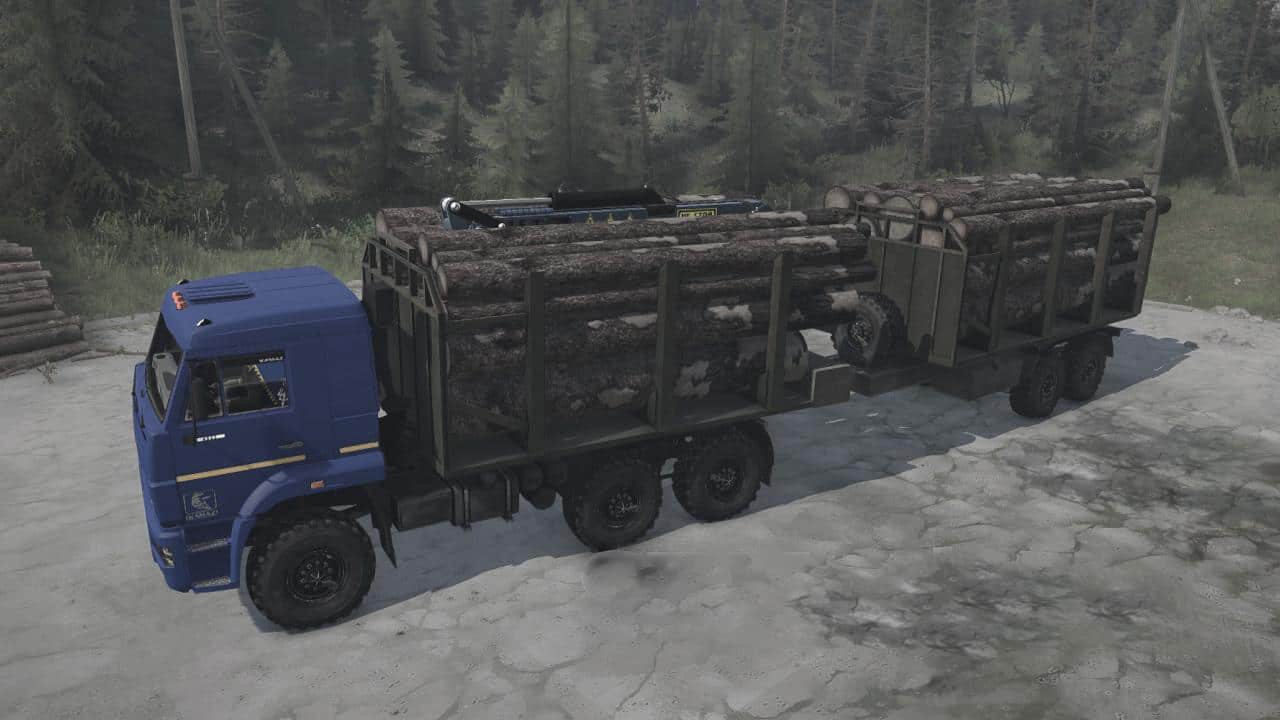 Spintires:Mudrunner - KamAZ-6522-53 Truck V07.05.21