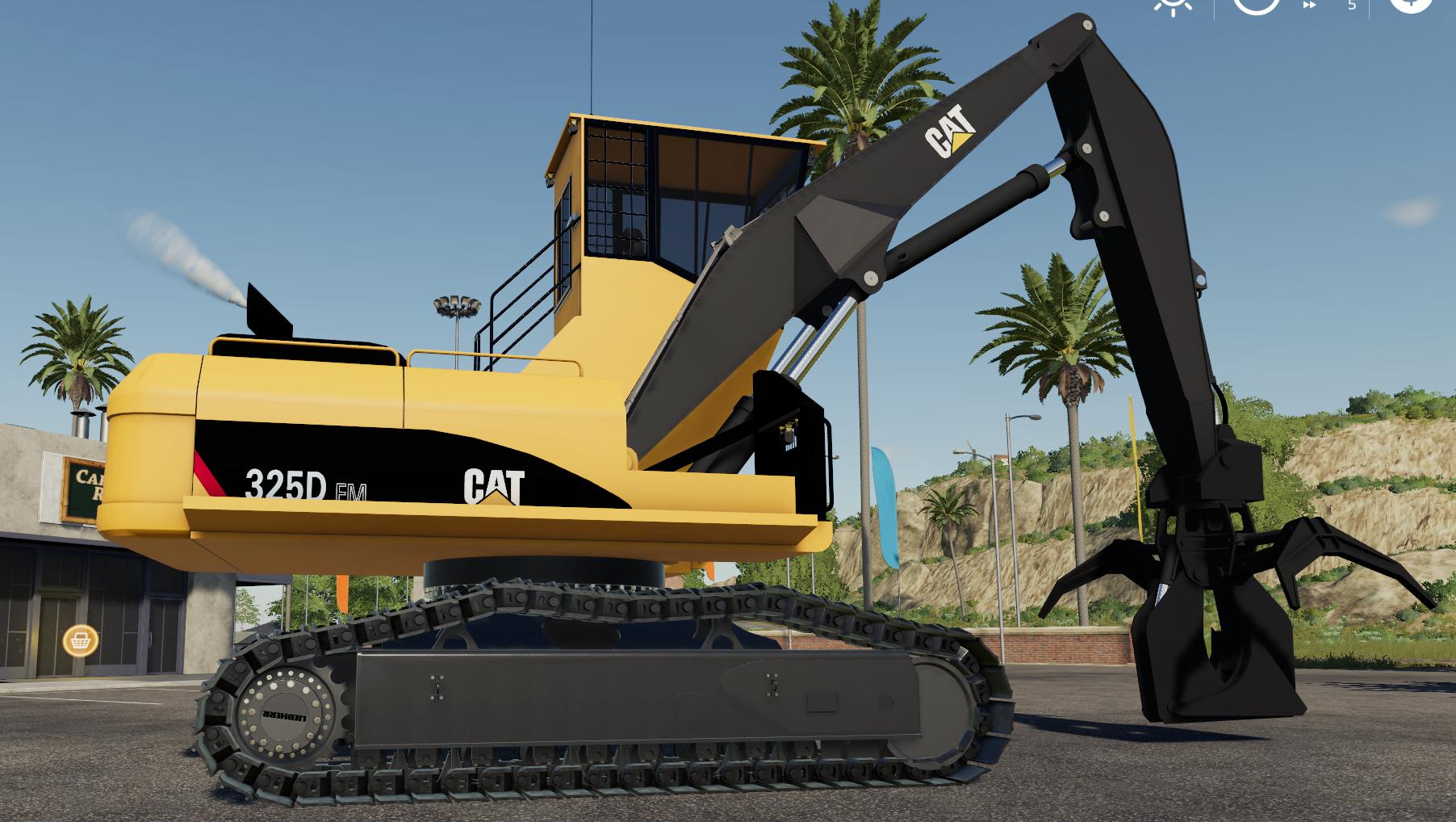 FS19 - Cat 325D FM ButtNtop V1.0