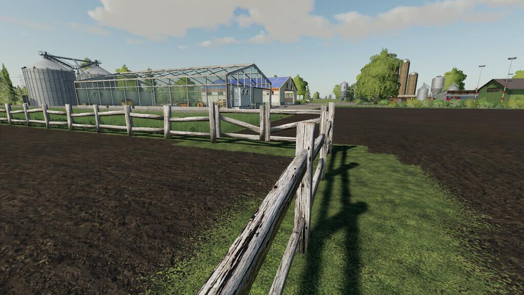 FS19 - Old Fence With Gate V1.0.0.1