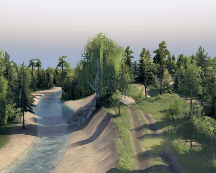 Spintires – Peninsula Map V1.0
