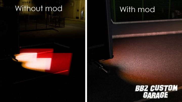 ETS2 - Light Fix for Krone Profil Liner (1.40.x)