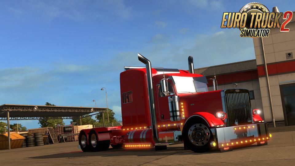 ETS2 - Modified Peterbilt 389 + Interior V2.2.4 (1.35.X)