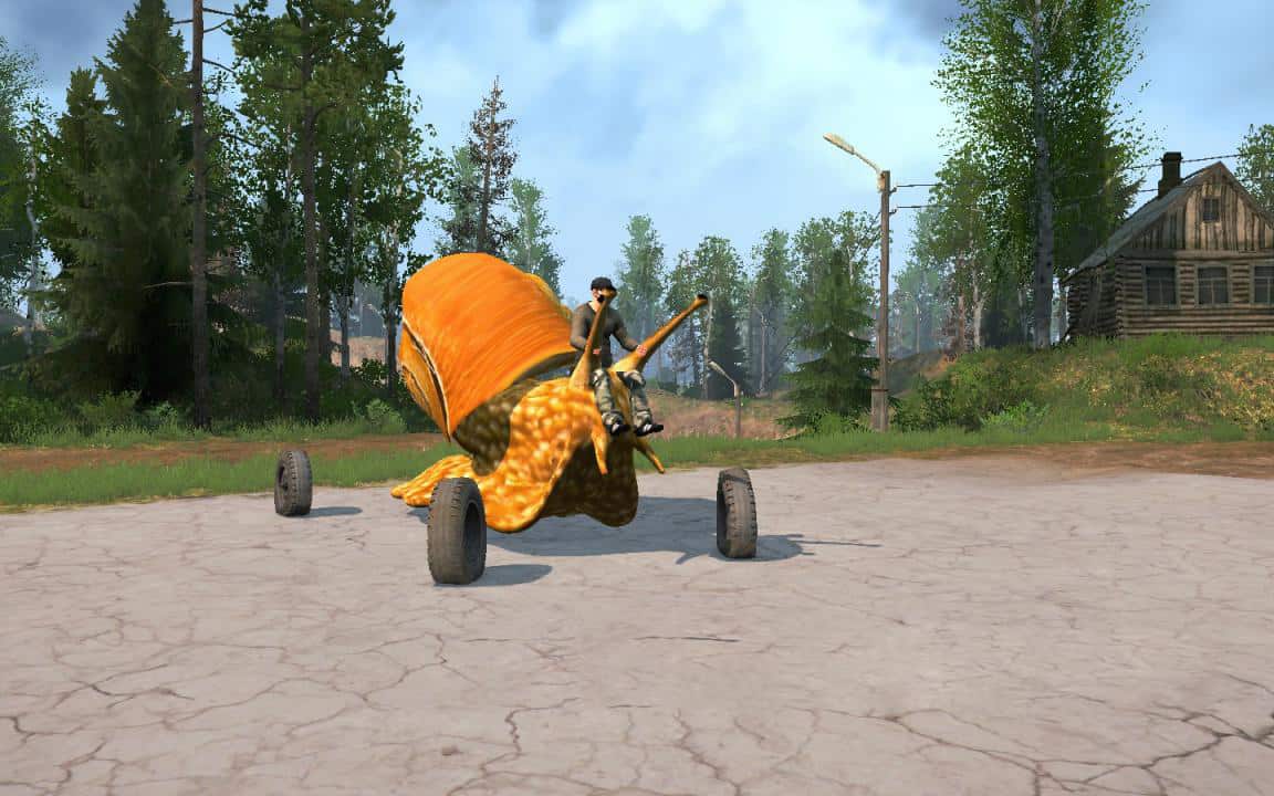 Spintires:Mudrunner - Riding Snail