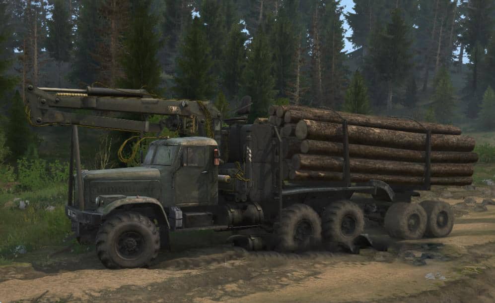 Spintires:Mudrunner - KrAZ-255 Truck V2.1.1