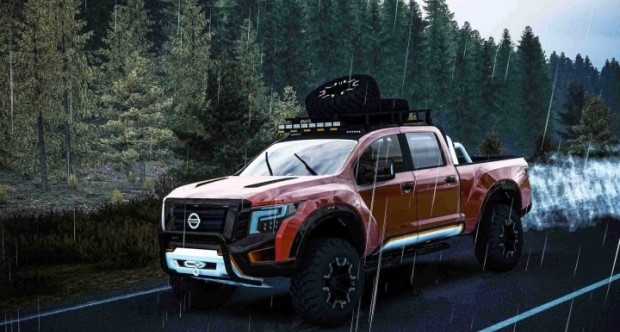 ETS2 - Nissan Titan Warrior 2017 (1.43.x)