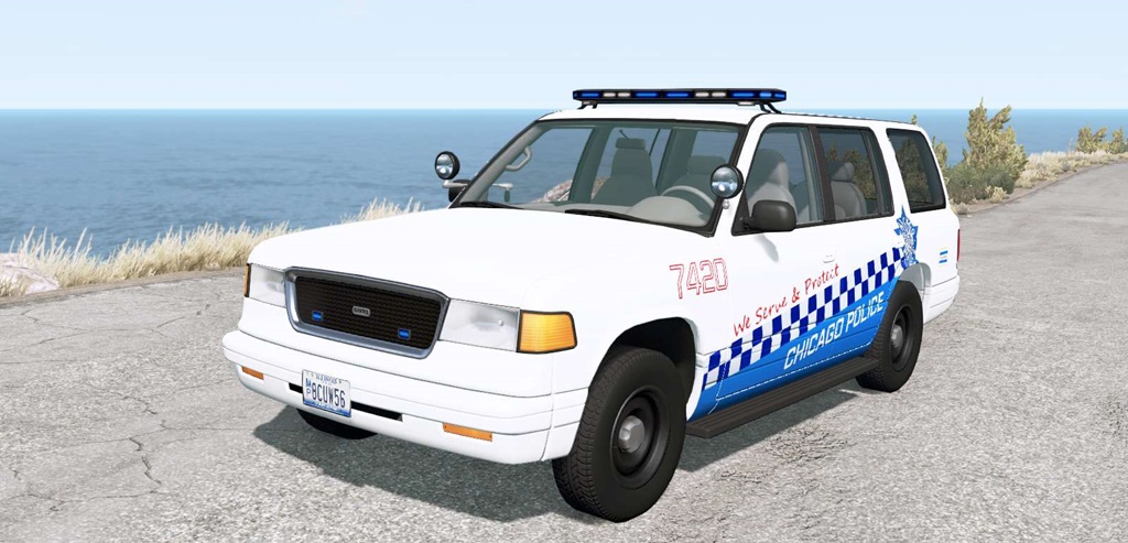 BeamNG - Gavril Roamer Chicago Police V1.31