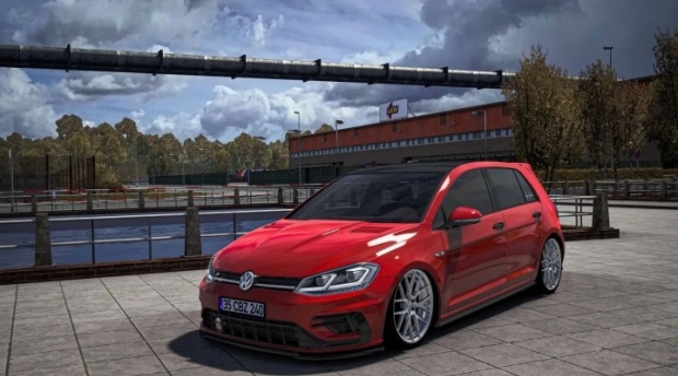 ETS2 - Volkswagen Golf R Line 7.5 2018 | Euro Truck Simulator 2 | Mods.club