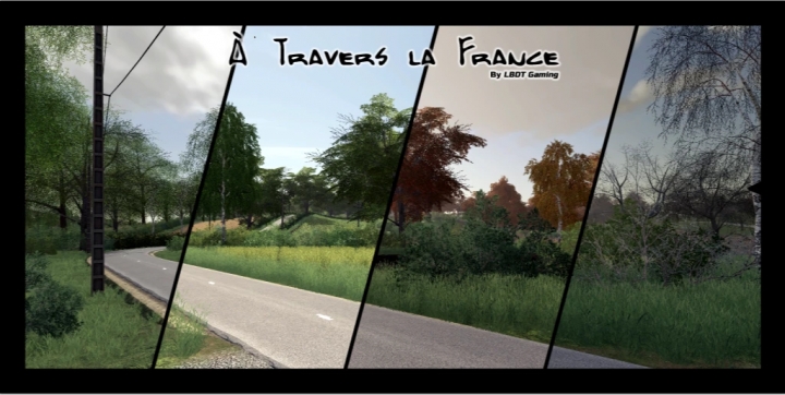 FS19 - A Travers LA Merde Map V1.0.0.1
