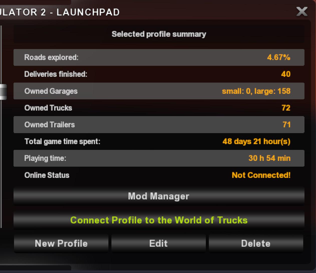 ETS2 - Save Game 1.13S Promods + Rusmap (1.35.X)