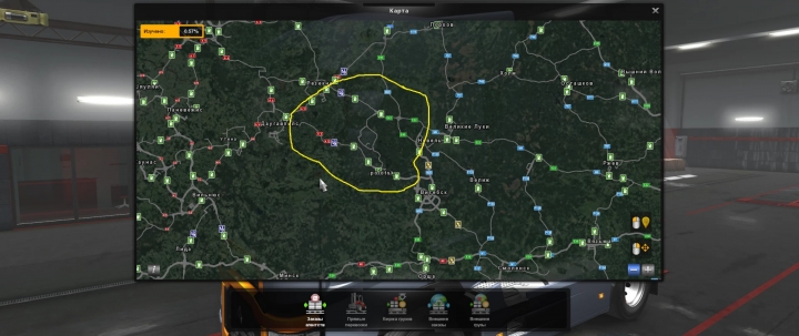 ETS2 - RusMap V2.4.0 HotFix Upd:02.04.21 (1.40.x)