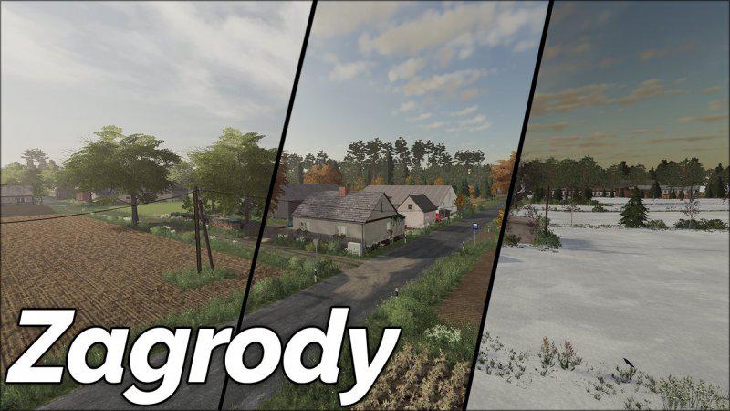 FS19 - Zagrody Map V1.0