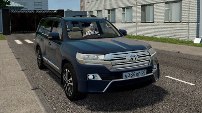 City Car Driving 1.5.9 - Toyota Land Cruiser 200 Facelift