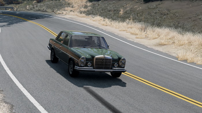 BeamNG – Mercedes 300 SEL (Old Classic) Car Mod