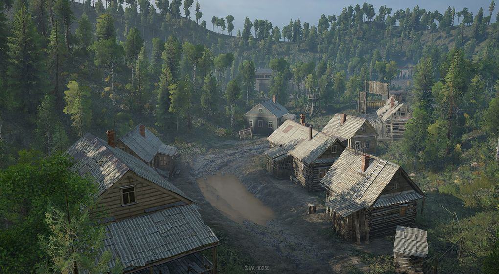 SnowRunner - Russian Countryside (PTS) Map V1