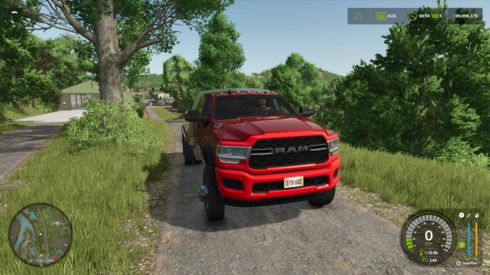 FS25 - 2020 Dodge Ram 5500HD Flatbed Extended V1.0