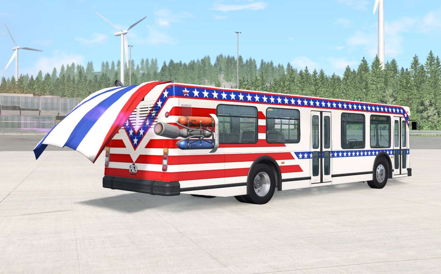 beamng drive bus mod