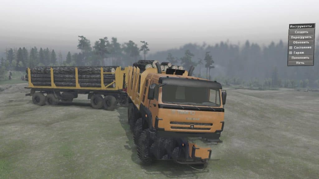 Spintires - Kamaz 65228 Tempo Truck V1