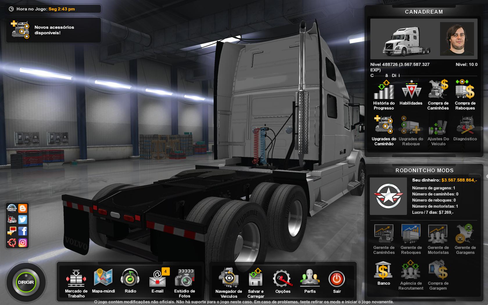 ATS - Profile Map Canadream By Maniax 2.8.10 (1.35.X)