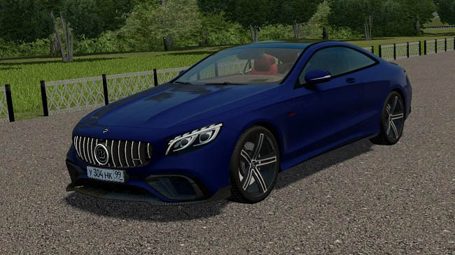 City Car Driving 1.5.9 - Mercedes-Benz S63 AMG Coupe Brabus