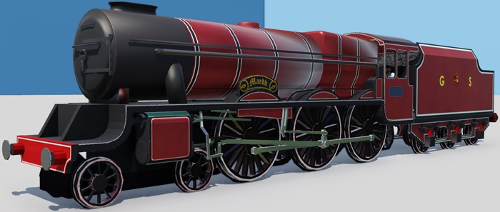 Transport Fever 2 - GSR 4-6-0 Maedb (Ireland)