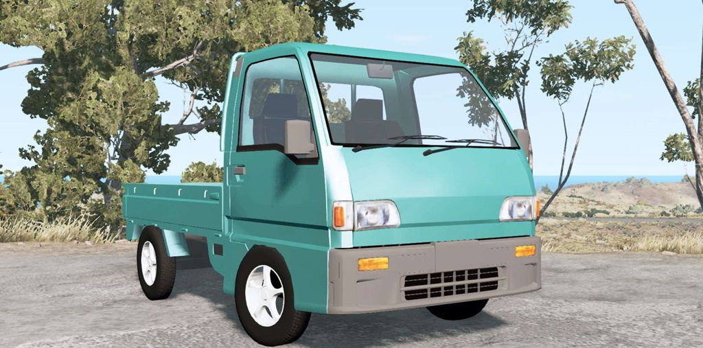 BeamNG - Subaru Sambar 1992 Truck Mod | BeamNG Drive | Mods.club