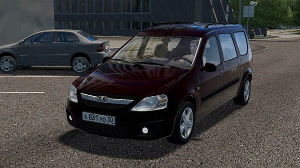 City Car Driving 1.5.9 - Lada Largus