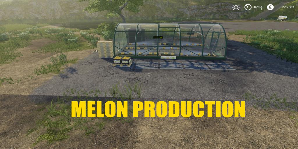 FS19 - Placeable Melon Production V1.0