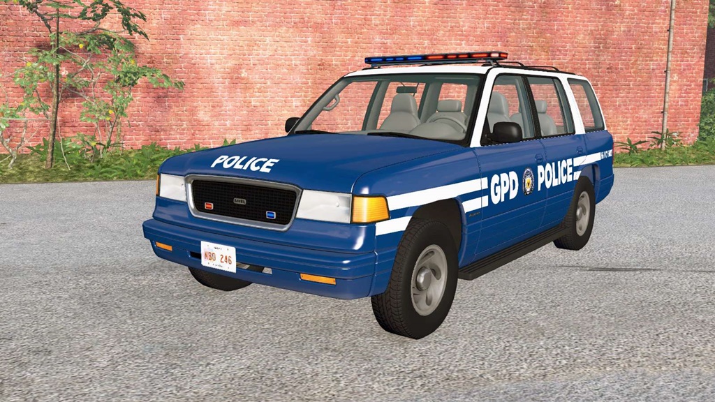 BeamNG - Gavril Roamer Gotham City Police Department V0.1.5