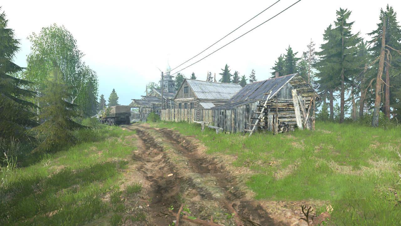 Spintires:Mudrunner - Forest Map V1.0